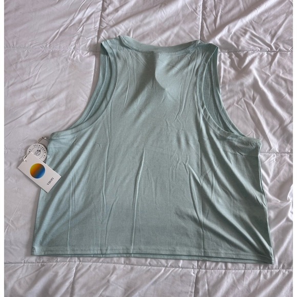 New Vuori Women's Energy Tank Top Spearmint Heather Size XL Light Weight NWT - Picture 7 of 8